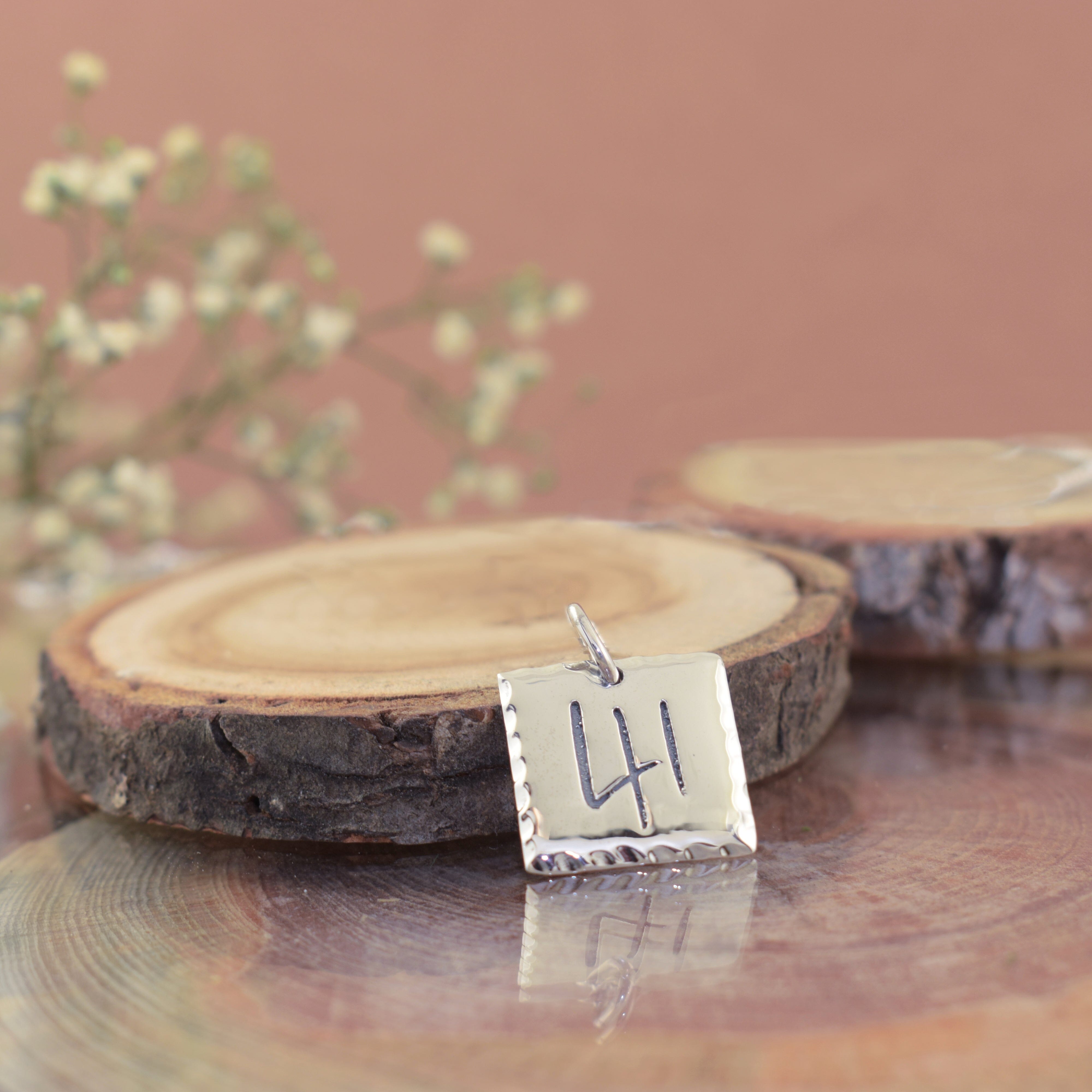 Your 41 is coming sterling silver inspiational necklace