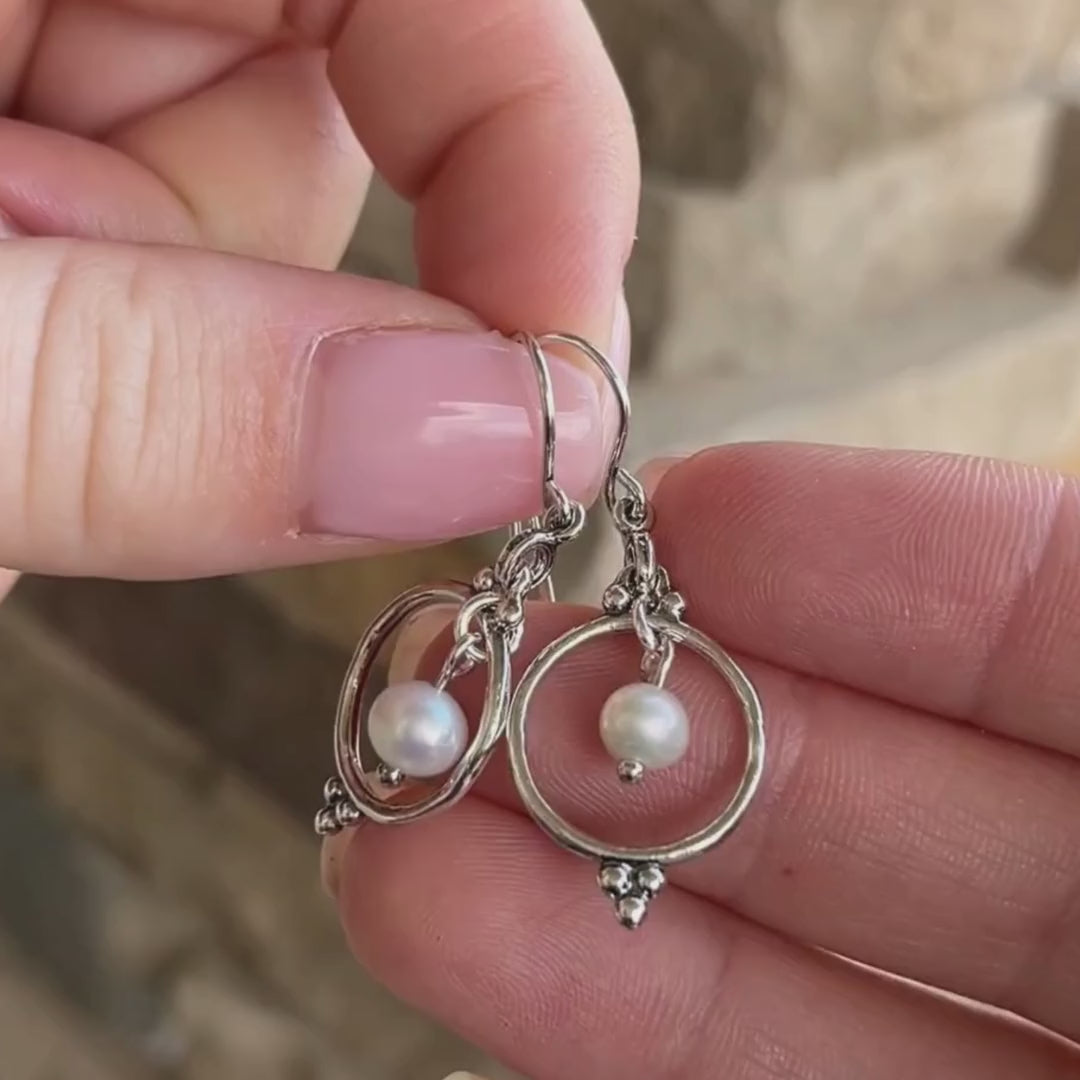 Pearl Portrait Earrings