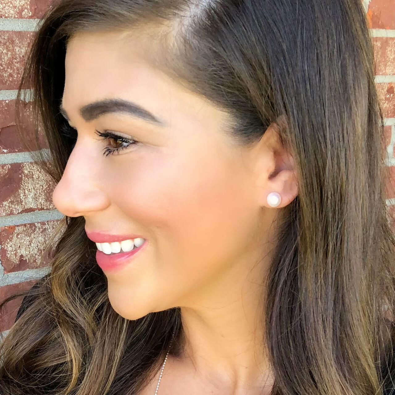 Bay Shore pearl earrings