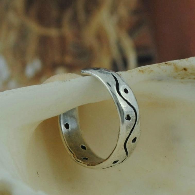 High Tide .925 sterling silver toe ring