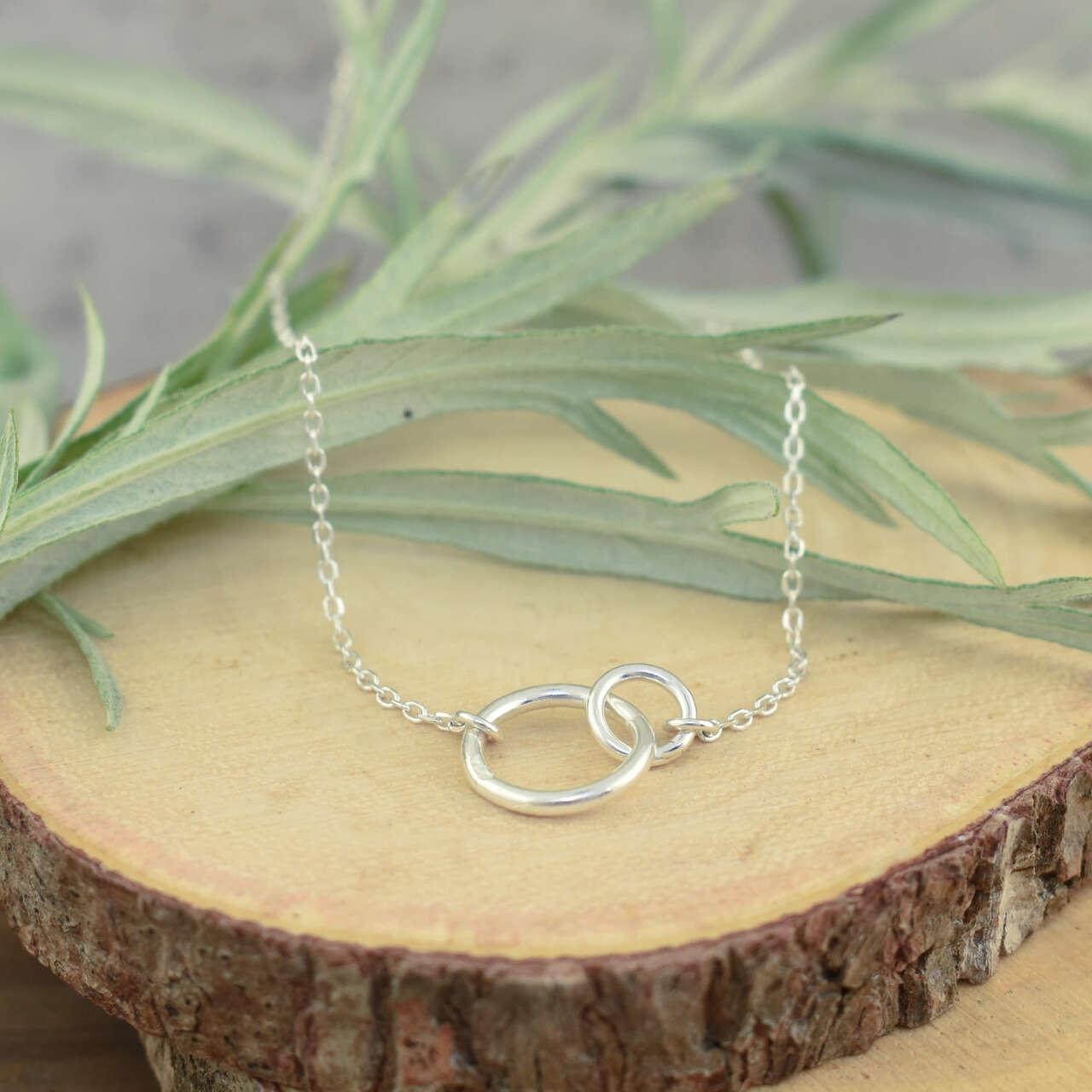 .925 sterling silver It Takes Two Necklace