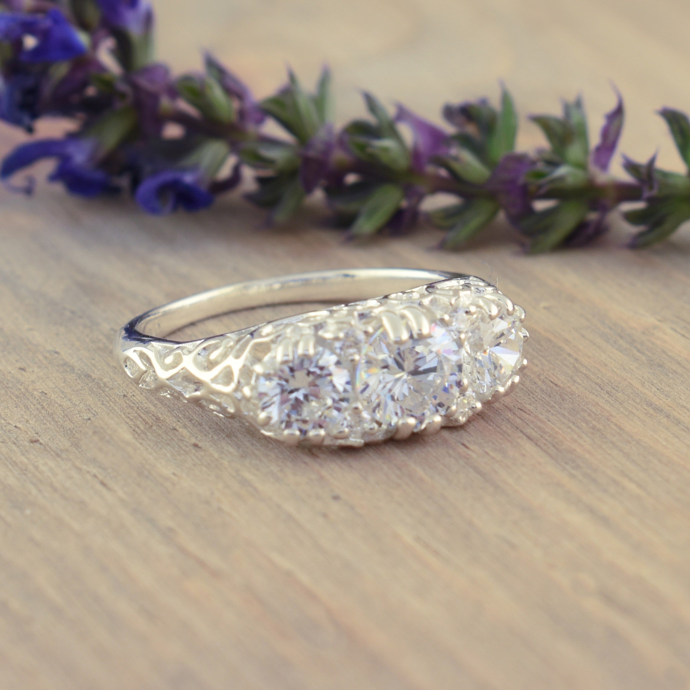 .925 sterling silver vintage ring
